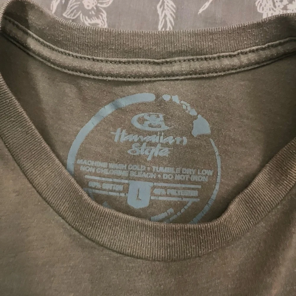 Hawaiian Style men’s tee L - Picture 3 of 3